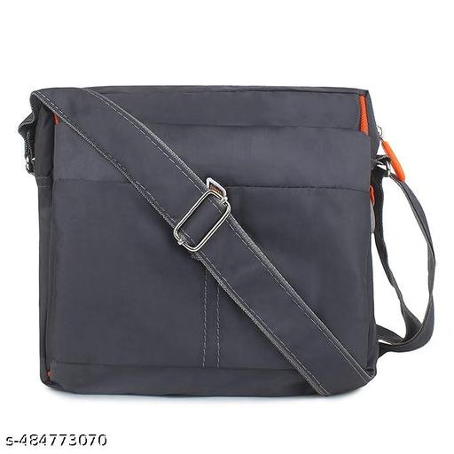 Sky Duck Nylon Unisex Sling bag Cross Body Multipurpose Hand Bag For Men & Women.
