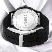 Lorenz Casual Black Dial Analog Watch for Men | Watch for Boys- MK-3057K