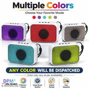 DPM Wireless Bluetooth Karaoke Music Speaker with Mic High Sound Output for Singing and Party Use