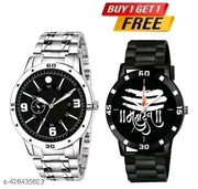 Rishtey Men style Boys Hand Watch Classy Men Analog Casual Silver Stainless Steel Analog Watch