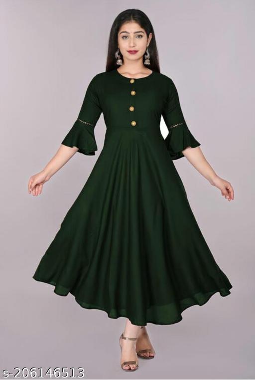 Fancy rayon women kurti