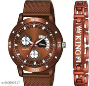 Latest New Generation New Fashion Stylish Watch Analog Watch - For Men Blue Dial PU Strap Latest Stylish Watch
