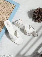 Women Block Heel Sandal Glass Heel | Sandal for Women | Casual Heel Sandal for Party | Women Footwear | Slipper For College Girls