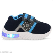Prattle Foot Kids LED Light Up Shoes, Unisex Fashionable LED Sneakers , Shoes for Boys Girls, Casual Shoes for Kids, Outdoor/Sports/Running Shoes T-51 SkyBlue