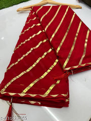 GEORGETTE SAREE, LEHERIA SAREE, FOIL SAREE, TRENDING SAREE, FANCY SAREE, PARTY SAREE, LEHERIYA SAREE, BANDHANI SAREE, SAREE