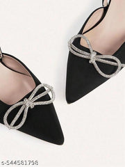 black women pointed pump heels