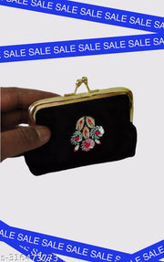Lemonius Pearls American disign stylish modern mini clutch women/girl wallet attractive coin purse