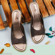 Women New Trendy wedge heel sandal slippers