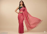SAREE GEORGETTE FABRIC AND BLOUSE