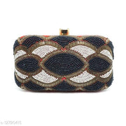 Zari Embroidery Women's Clutch for Wedding and parties