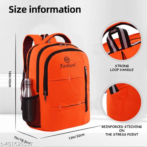 New Backpack/Large 35 L ORANGE Laptop Backpack for MEN and WOMEN backpack for school–college