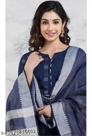 COTTON DUPATTA SET FOR WOMEN AND GIRLS