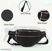 Waist Bag black for Men and woman Unisex Fanny Bag Bum bag Women Festival Fanny Pack Light Weight Hip Pouch Waterproof Travel Bag Belt Bag,