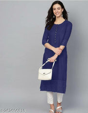 Amazing CN Latest Fashion Women's Solid Flared Kurti