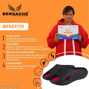 Bersache  Lightweight Stylish SLIDERS With High Quality Sole For Men (RED-6147