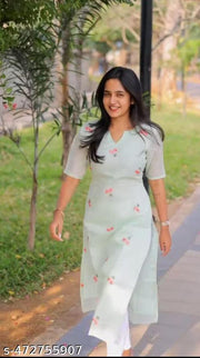 ORGENZA WORK KURTI