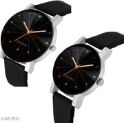 Skylark AWESOME BLACK DIAL COUPLE Analog Watch - For Men & Women