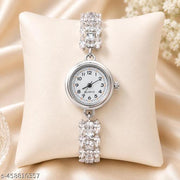 Rakhi gift for sister || stylish silver Bracelet watch or girls||  Daily  Wear Watch for Girls & Women's