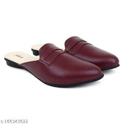 D strap Fancy Mules Bellies & Ballerinas, Flat sandals, New Model sandals for Girls, Open Back Sandals and Jutis