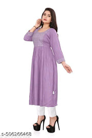 Levendar Purple Seq Gown SSF