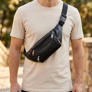 Black Waist Bag Crossbody