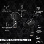 TN Hook Earbuds 12 hours playtime bluetooth wireless headphones earphone bluetooth headset