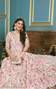 Designer anarkali suit set