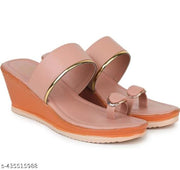 Women's Flat Sandals with Toe Ring