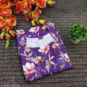 FASHIONBLE  DIGITAL PRINT KURTI FOR WOMAN CREAM