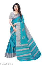 Fantastic Art Silk saree With Blouse Piece 
