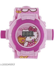 Hello Kitty Projector Watch for Kids/Best Gift for Kids/Girls and Boys,Perfect for Gifts, Birthday Gifts //Best Gift Pack-Pink