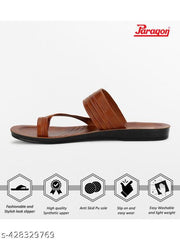 Paragon Men's Casual Slip-on Sandals for Men with Comfortable Sole