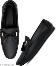 Faux leather loafers shoes for boys and men | Casual formal shoes officewear