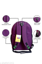 GO PACKAGES 36L Laptop Backpack for Men and Women | Laptop Bag 15.6 inch | Office Bag | Work, Business, Casual, College | PURPLE