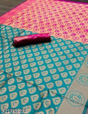 MAA AMAR FASHION kanjivarm Silk Saree