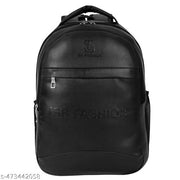 Latest Leather Fashionate School Bags Laptop Backpack Waterproof PU Leather Backpacks for Men Women Boys & Girls Backpack Unisex Artificial leather backpack bag/casual/college/school/office 30 Liters