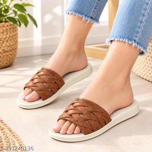 Tredy Women's Comfortable Casual Slipper Flip-Flops Sliders