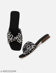 Synthetic Flat Sandals