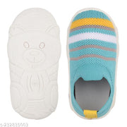 Rotation Glory-4 Soft Knitted Slip-On Baby Shoes for Boys & Girls – C-Green