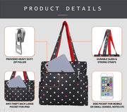 addixon Women Casual Shoulder Bag (Black)
