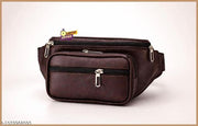 Crossbody Waist Pack with Front Zipper Pocket | Fashionable Utility Bag with 5 compartments and durable for everywhere and comfortable