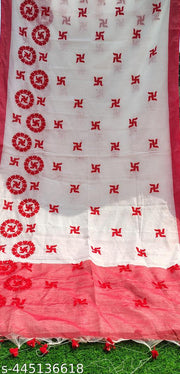 Handloom swastik saree