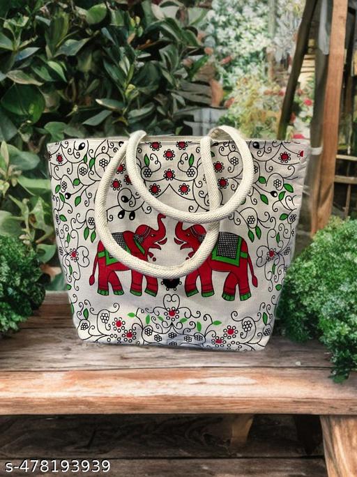 Big Red Elephant Eco-Friendly Tote Bag