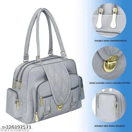 Grey Chatkani H Bag