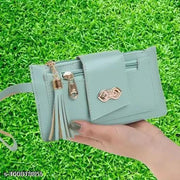 Women Hand Clutch Magnetic Button