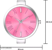 New Solid Designer Black Silver Metal Analog Watches for Women