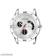 GR Men's Steel Chain RB Silver Men style Boys Hand Watch Gents 2023 Luxury Design Steel Chain New Model Analog Watch - For Men & Boy's