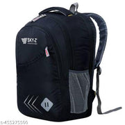 Sky Z Suitable for Class 3rd to 9th+ School/College/Office/Business Use Unisex Waterproof Backpack