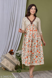 Women Printed Party Wear Kurti