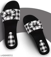Bizwiz Black Maroon Light Weight Extra Soft Ortho Doctor Solid Slippers Flipflop for Women Girls Combo of 2